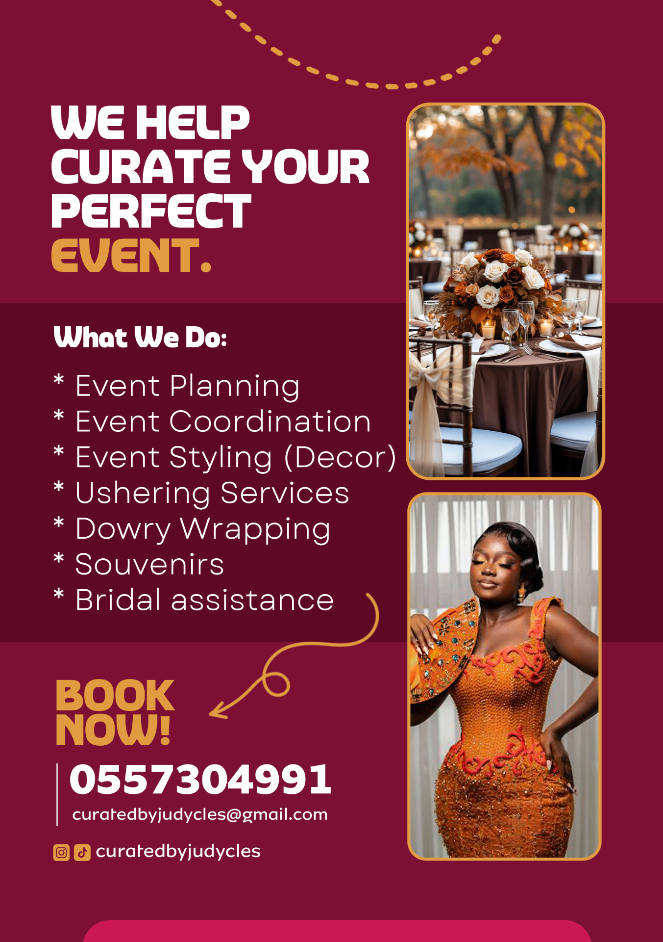 Curated by Judycles — Events