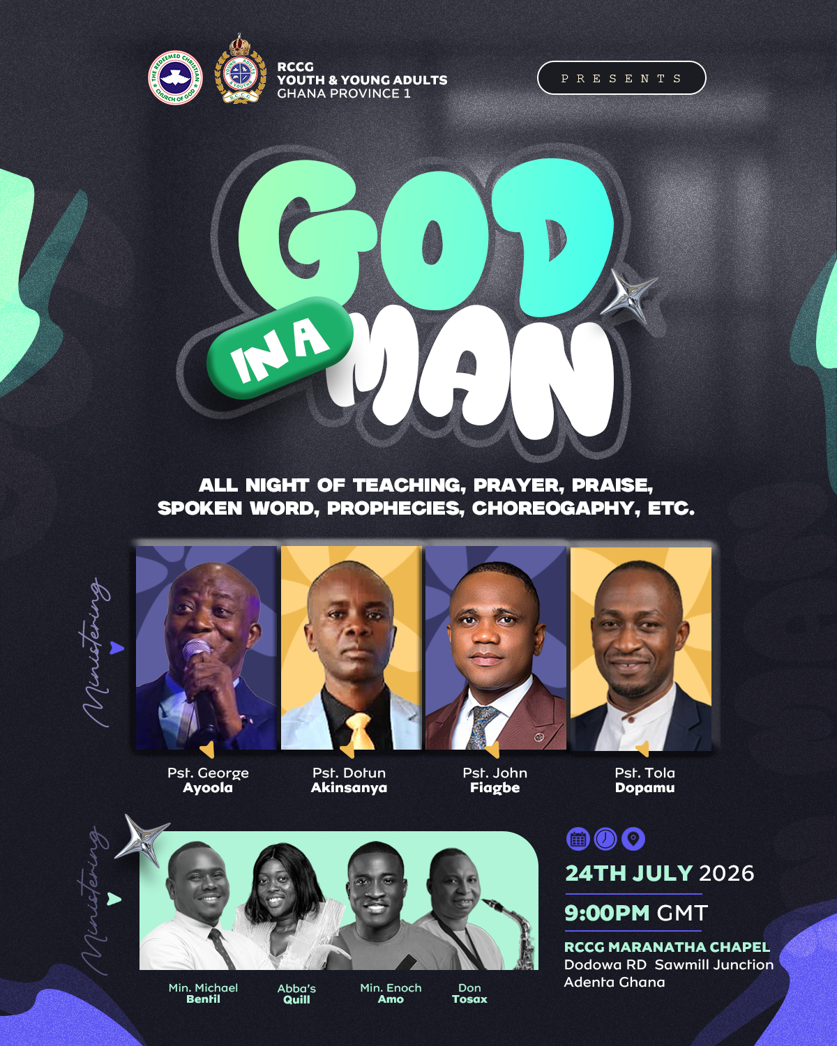 RCCG YAYA — God In A Man